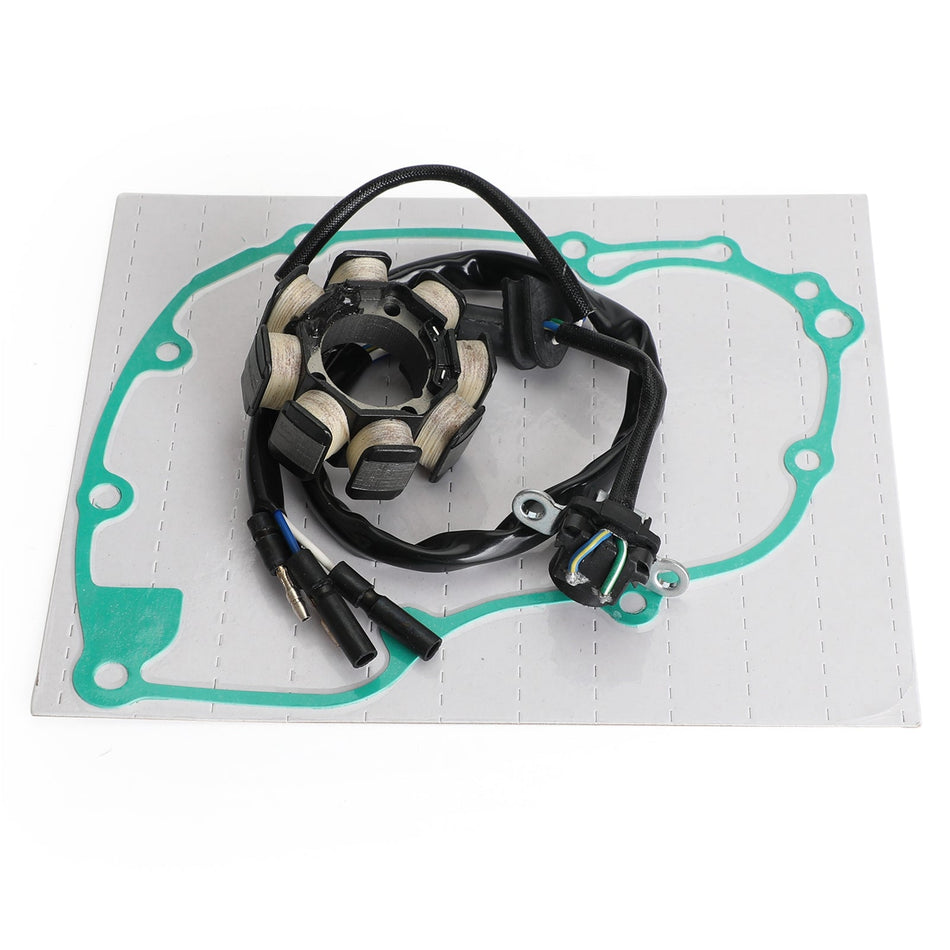Magneto -Spulen -Stator + Generatordichtung ASSY für Honda CRF 450 R CRF450R 2004 Generic
