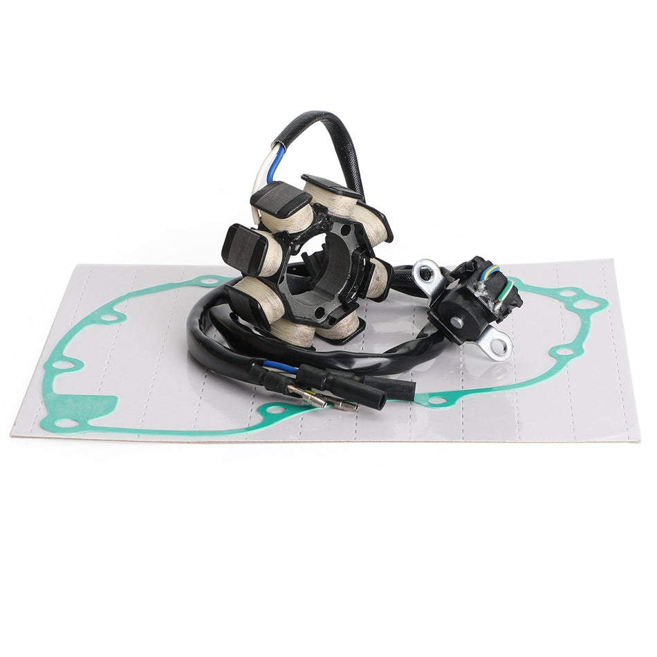 Magneto -Spulen -Stator + Generatordichtung ASSY für Honda CRF 450 R CRF450R 2004 Generic