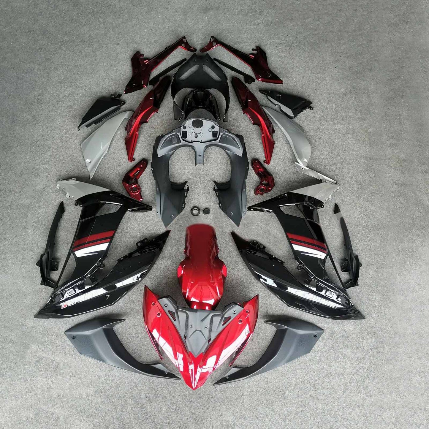 Amotopart-Verkleidung Ninja650 EX650 2017-2019 Kit