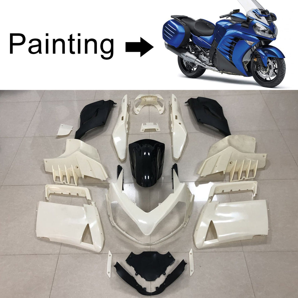 Amotopart Kawasaki GTR1400 ZG1400 2007-2009 Verkleidungskit