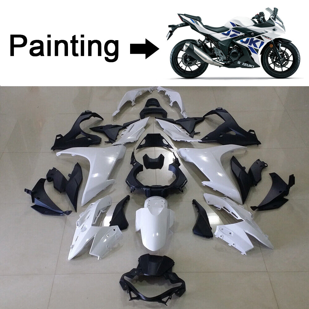 Amotopart Suzuki GSX250R 2017-2020 Kit de carénage Corps Plastique ABS