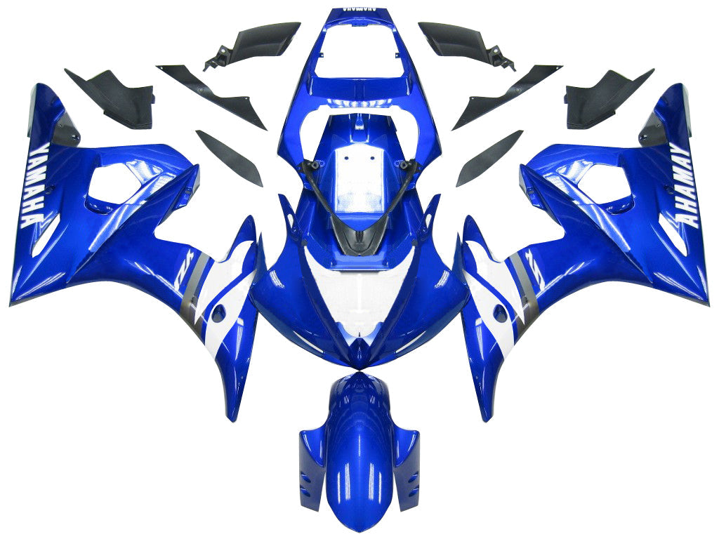 Amotopart 2003-2004 R6 Yamaha Verkleidung Blue Kit