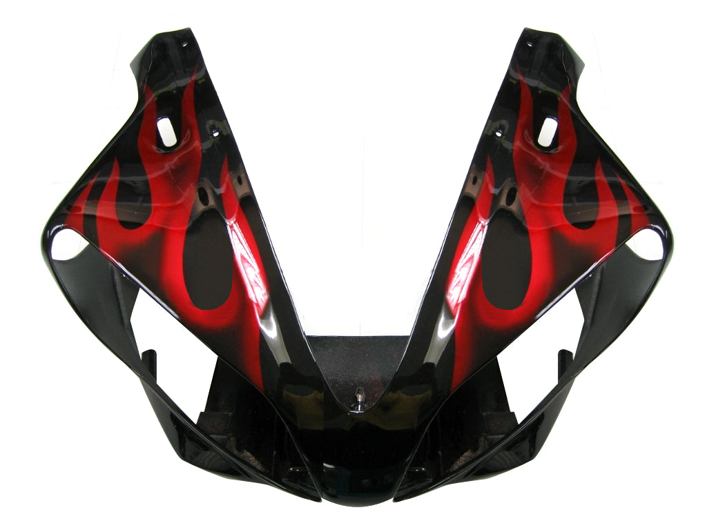 Amotopart 2000-2001 Yamaha YZF 1000 R1 Fazites Black & Red Frame Kit