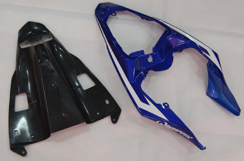 Amotopart 2009-2011 Yamaha R1 Verkleidung Blue & White Kit