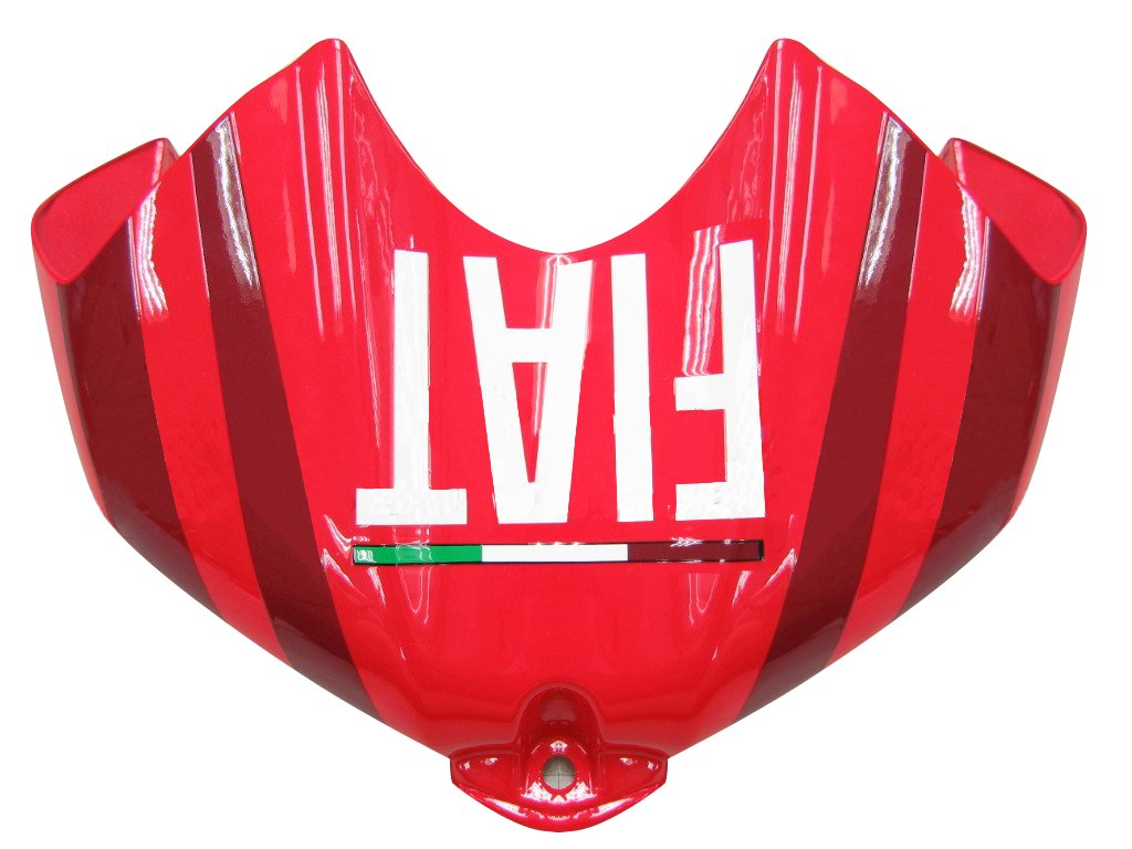 Amotopart-Verkleidungen Yamaha YZF-R6 2006-2007 Verkleidungsverkleidung Red White Star Fiat Abzugskit