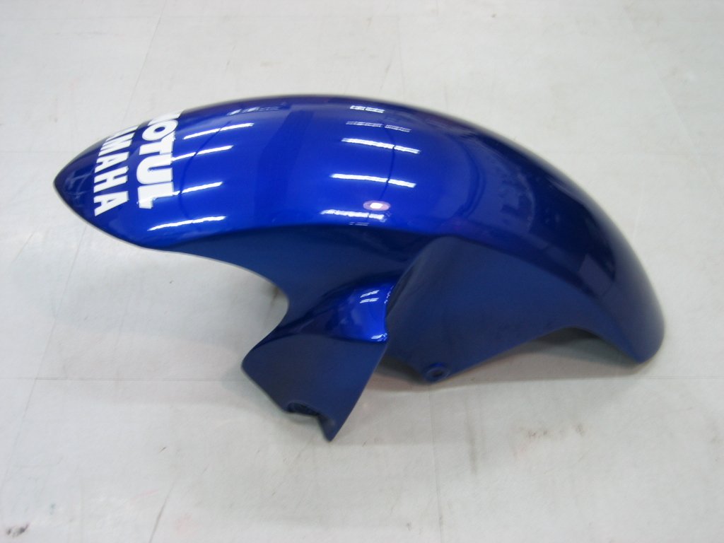 Amotopart Verkleidung Yamaha YZF-R6 2006-2007 Verkleidung wei? Blau Nr. 46 Fiat Abzugskit