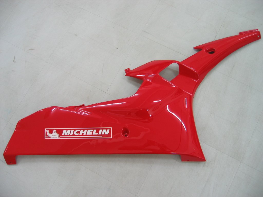 AMOTOPART FAKINGS YAMAHA YZF-R6 2006-2007 Verkleidung wei? rote Michelinverkaufskit