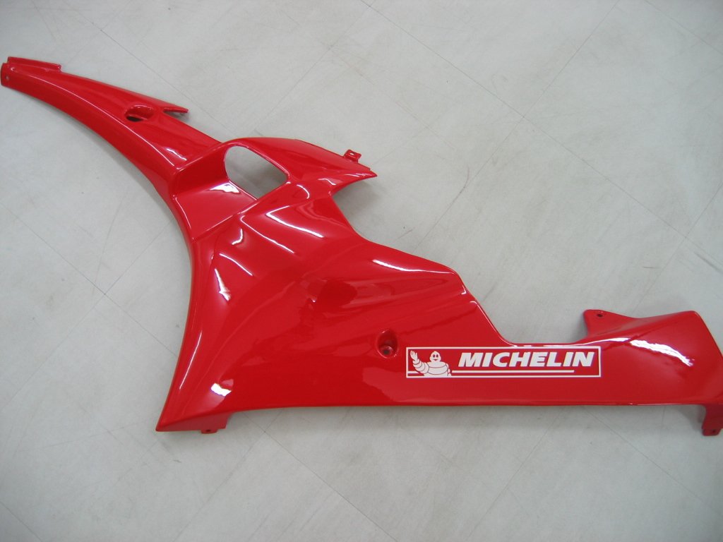 AMOTOPART FAKINGS YAMAHA YZF-R6 2006-2007 Verkleidung wei? rote Michelinverkaufskit