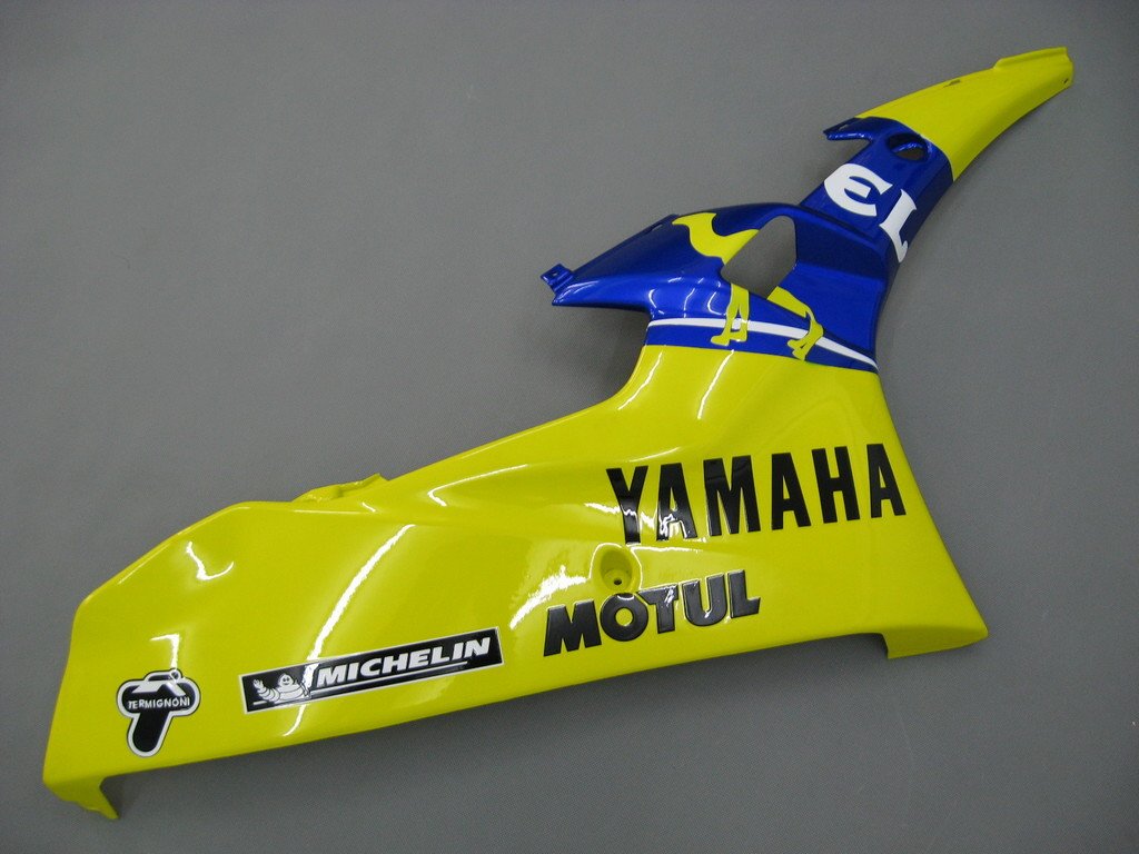 Amotopart-Verkleidungen Yamaha YZF-R6 2006-2007 Verkleidung gelb Blau Nr. 46 CAMEL R6 RACING AUSGABE KIT