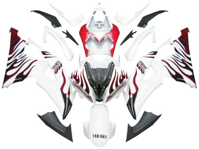 Generic Fit For Yamaha YZF 600 R6 (2008-2016) Bodywork Fairing ABS Injection Molded Plastics Set 5 Style