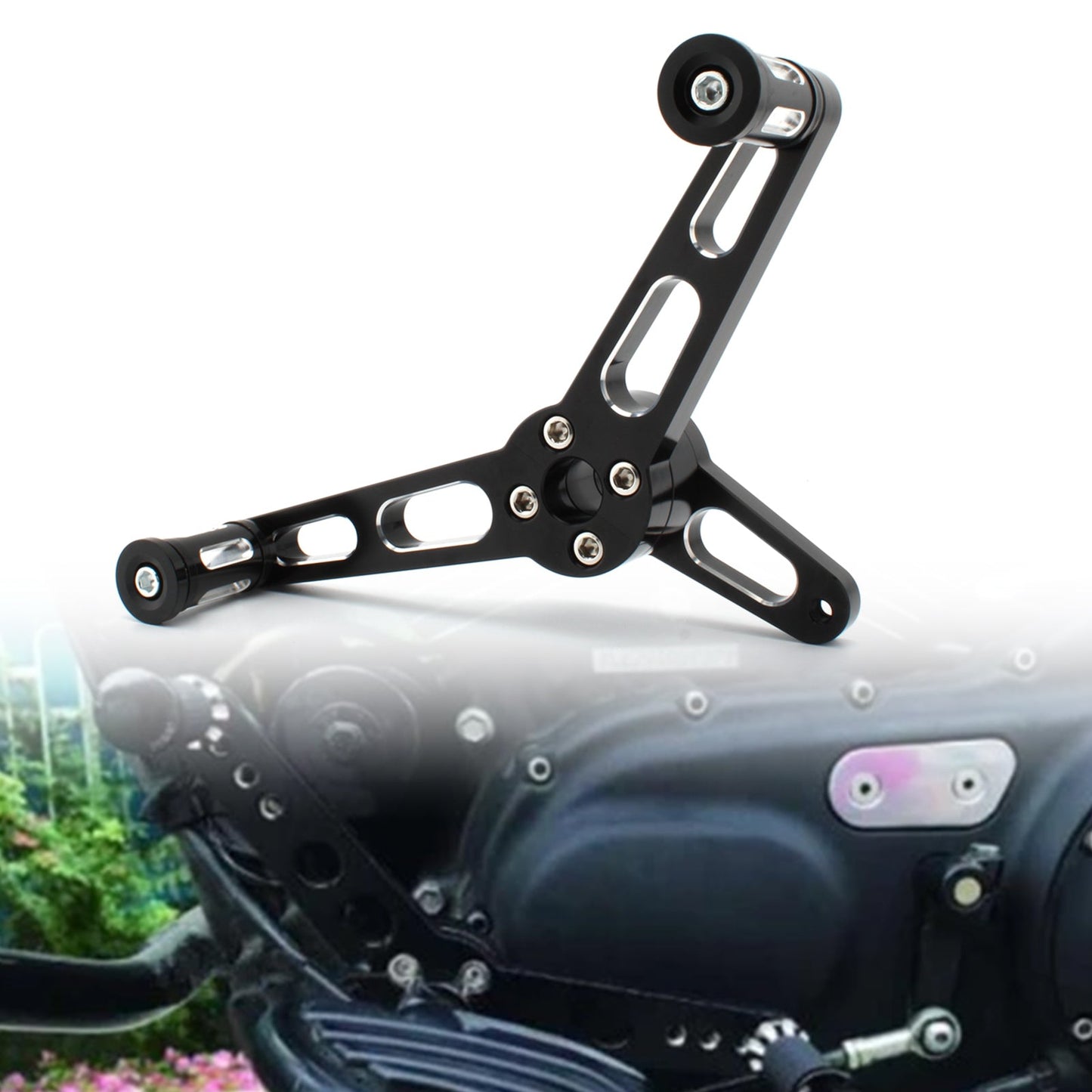 Sportster 883 1200 04 Support de levier de vitesses supplémentaire