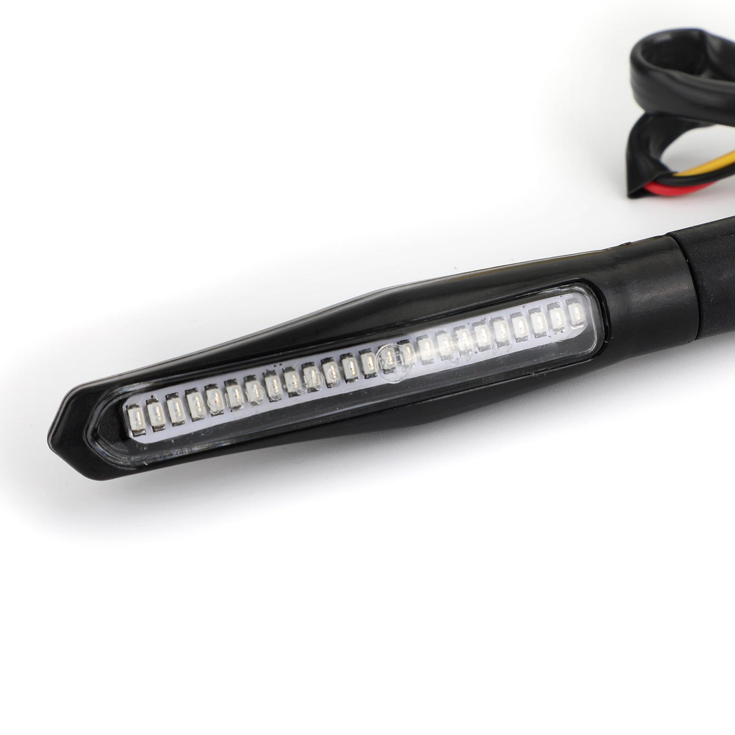 4x sequentiell fließendes LED -Motorrad -Blinker -Lichter DRL Bremslampe