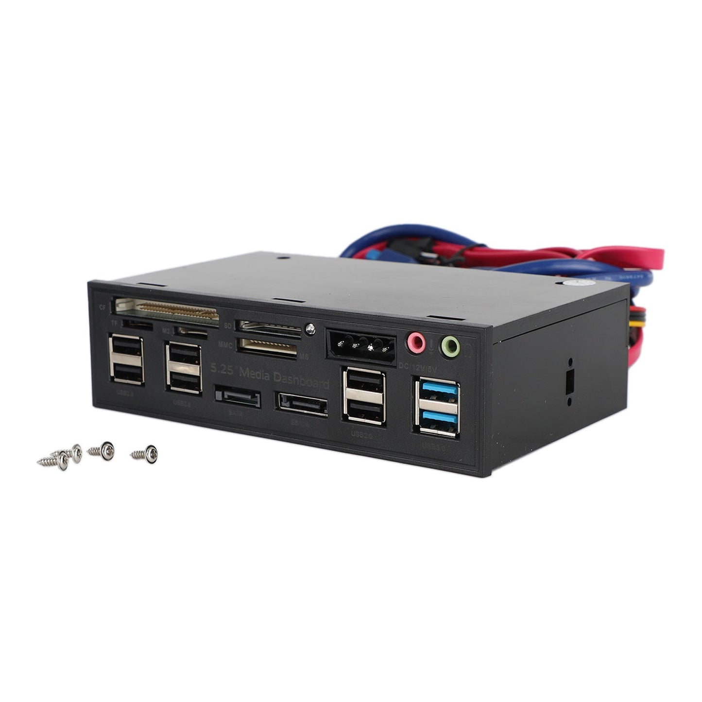 USB3.0 5-in-1-Kartenleser Multifunktionaler 5,25-Zoll-Erweiterungshub an der Vorderseite