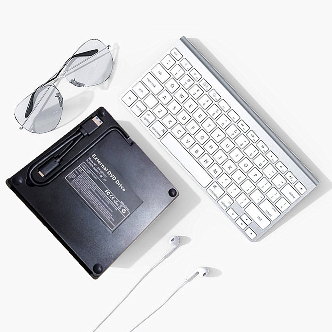 Bd Writer 6X Blu-ray-Brenner USB Externer Super Slim BD DVD CD RW Disc Writer Mo ...