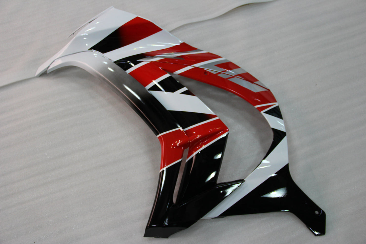 Kit carénage Amotopart 2011-2015 Kawasaki ZX10R blanc et rouge