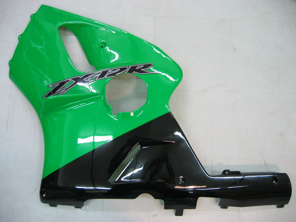 Amotopart 2000-2001 Kawasaki ZX12R Verkleidung Green Kit