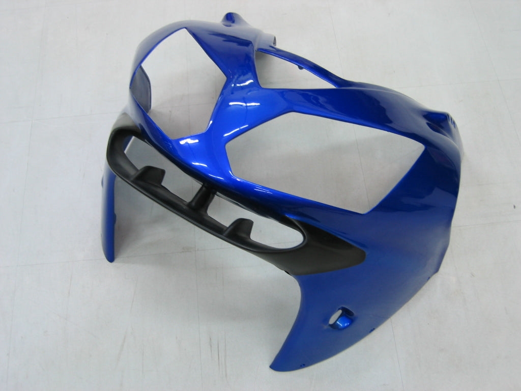 Amotopart 2002-2005 Kawasaki ZX12R Verkleidung Blue Kit