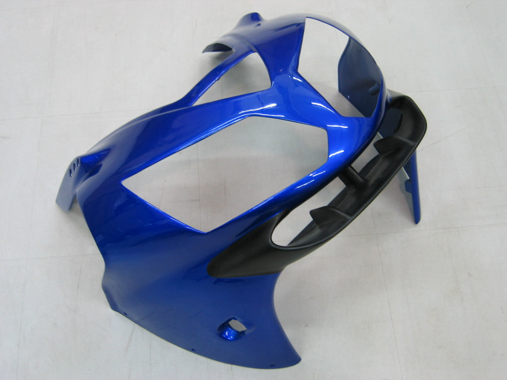 Amotopart 2002-2005 Kawasaki ZX12R Verkleidung Blue Kit