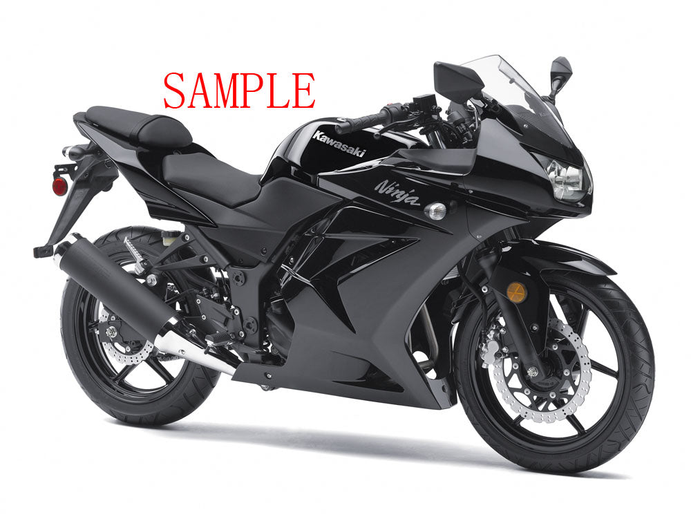 AMOTOPART FARINGINGS 2008-2010 Kawasaki ZX250 Tief G-Black Kit