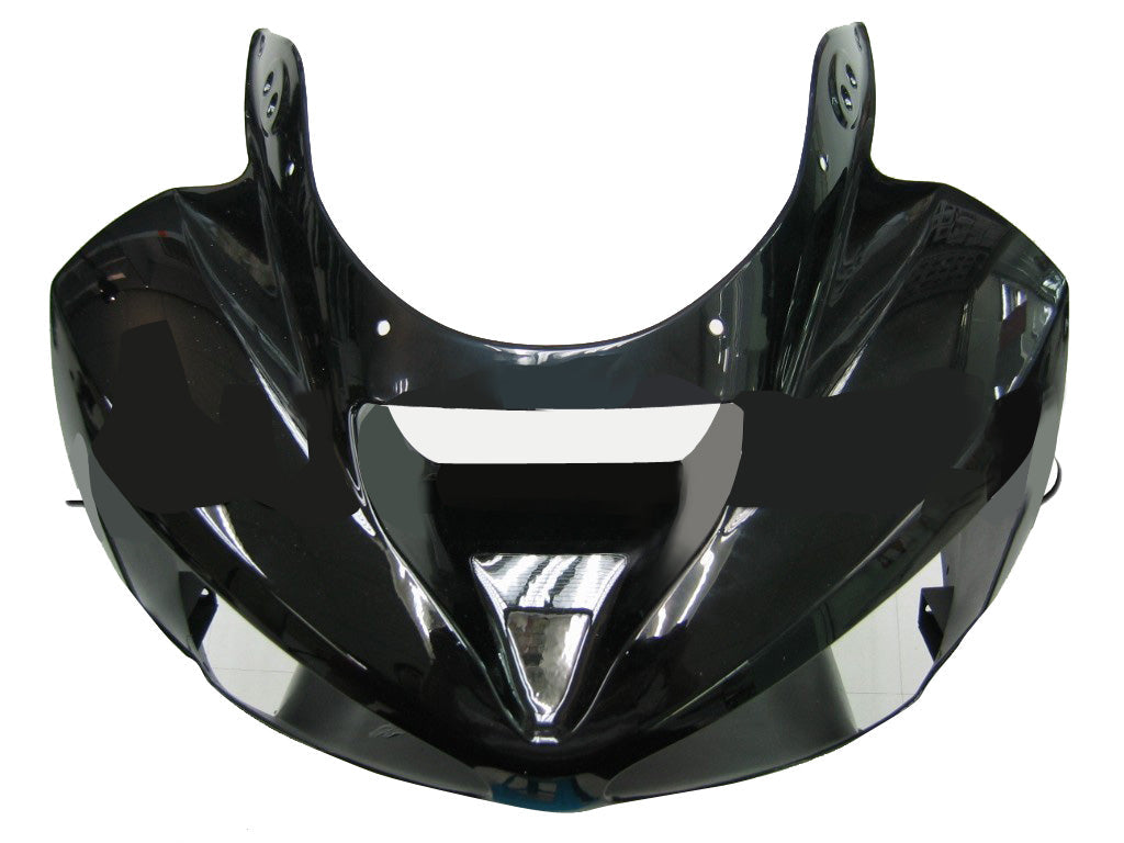 Amotopart 2003-2004 Kawasaki ZX6R Verkleidung Black Kit