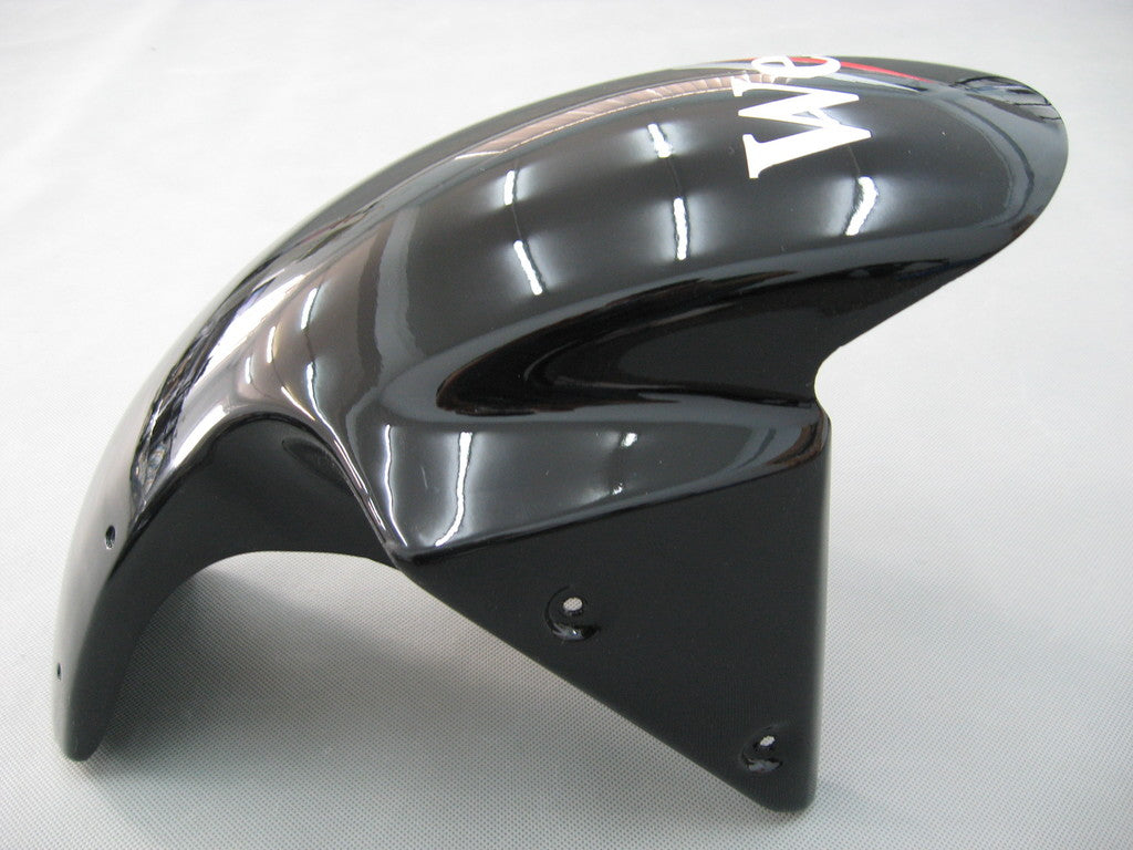 Amotopart 2003-2004 Kawasaki ZX6R Verkleidung Schwarz-Wei?-Kit