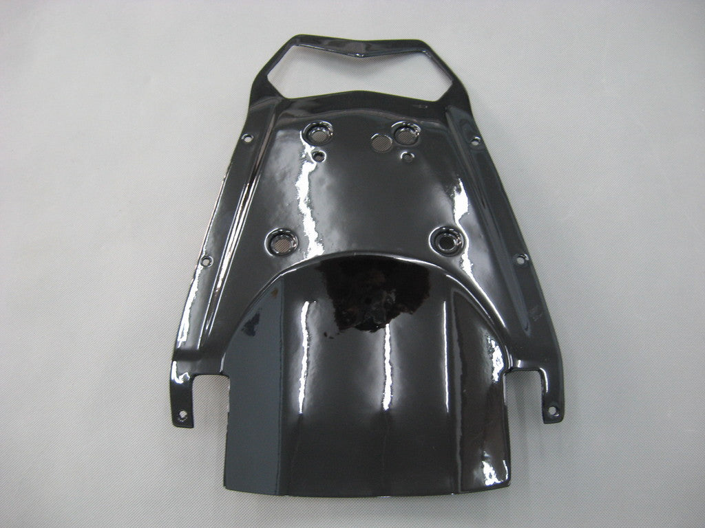 Amotopart 2003-2004 Kawasaki ZX6R Verkleidung Schwarz-Wei?-Kit