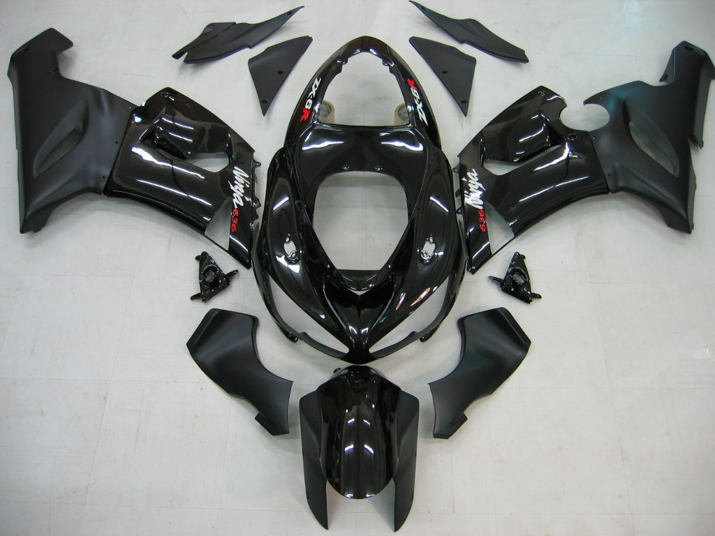 Generic Fit For Kawasaki ZX6R 636 (2005-2006) Bodywork Fairing ABS Injection Molded Plastics Set 28 Style