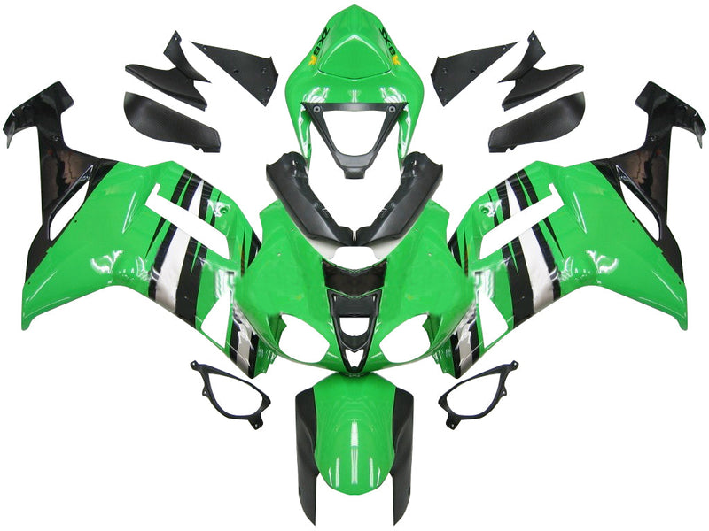 Generic Fit For Kawasaki ZX6R 636 (2007-2008) Bodywork Fairing ABS Injection Molded Plastics Set 13 Style