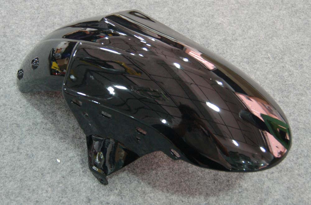 Amotopart 2007-2008 ZX6R Kawasaki Verkleidung Black Kit