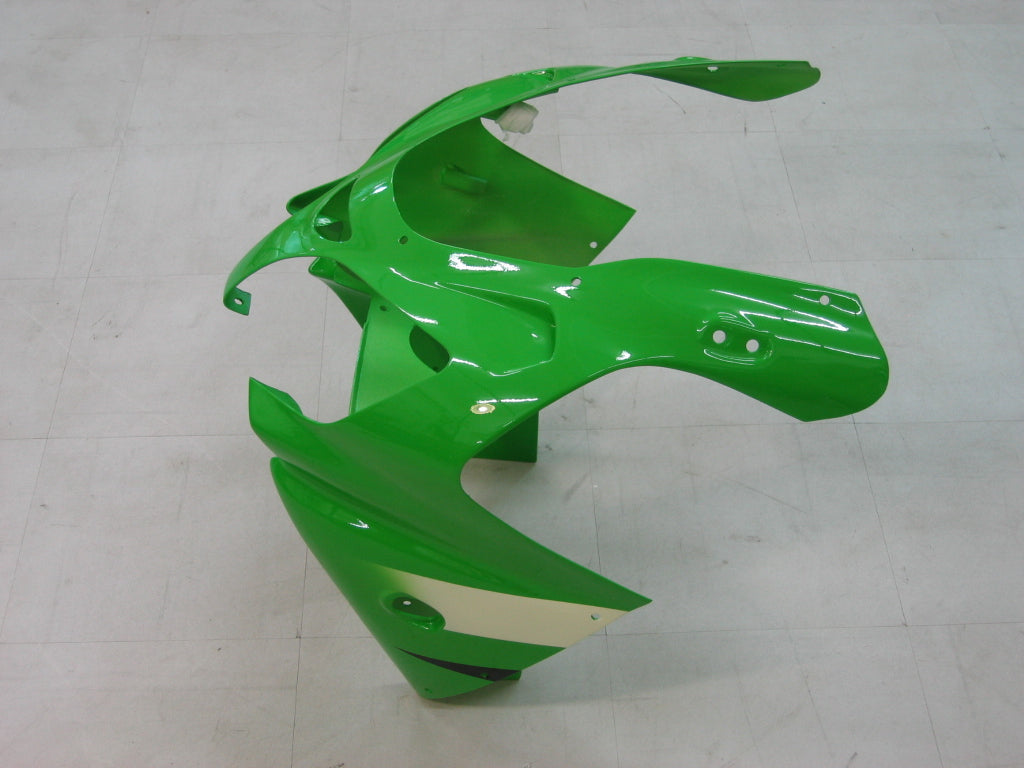 Amotopart 2000-2001 Kawasaki ZX9r Verkleidung Green Kit