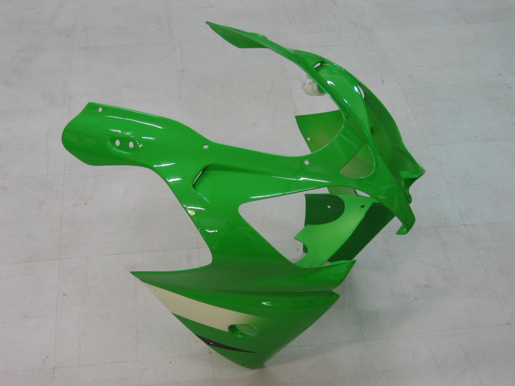 Amotopart 2000-2001 Kawasaki ZX9r Verkleidung Green Kit