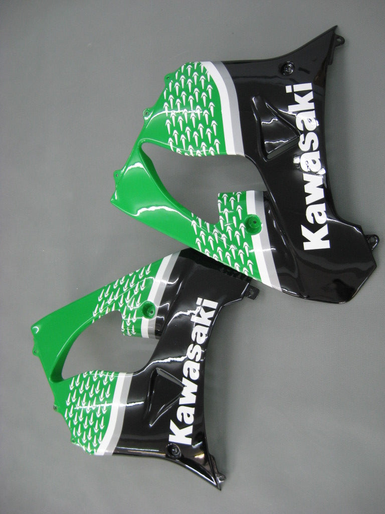 Amotopart-Fügeln 2000-2001 Kawasaki ZX 9R Green Black Nr. 56 Nakano Racing Generika
