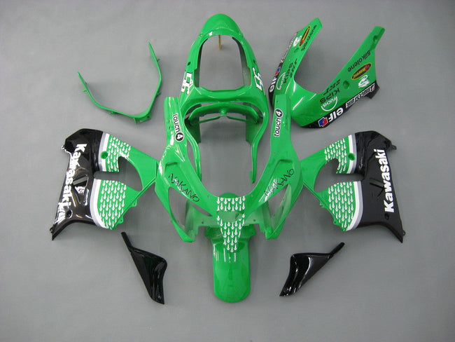 Amotopart Wings 2000-2001 Kawasaki ZX 9R Vert Noir #56 Nakano Racing Générique