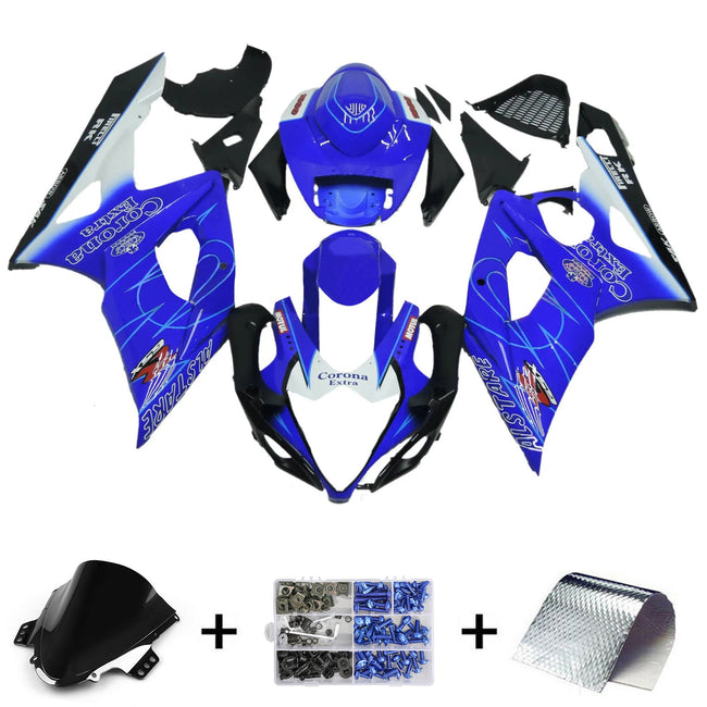 Amotopart Suzuki GSXR1000 2005¨C2006 K5 Verkleidungsset, Karosserie, Kunststoff, ABS