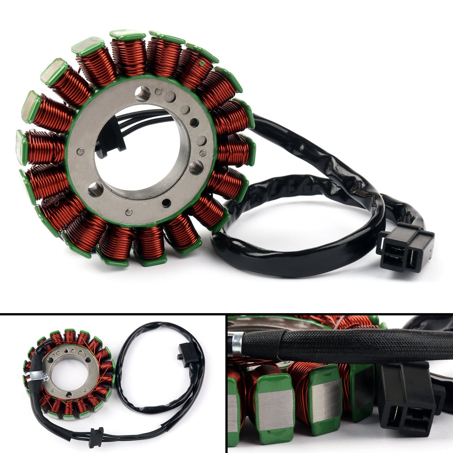 Bobine de stator de générateur pour Kawasaki Ninja ZX-6R 1995-1997 ZZR600 ZX600 1990-2005 générique