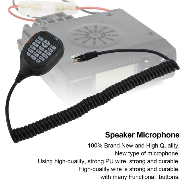 Lautsprecher-Mikrofon-Mikrofon für BJ-218 BJ-318 BJ-282 25W Dual Band Mini Mobilfunk
