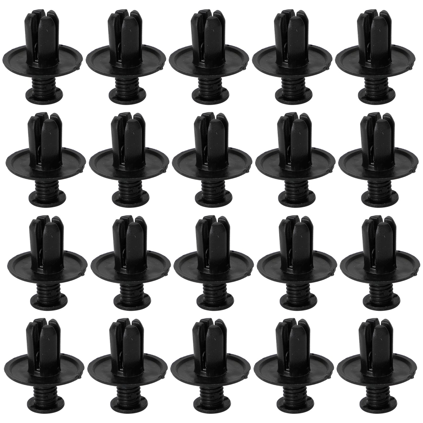 20x 8mm Befestigungs Verkleidungs Clips Motorrad Auto Roller Mofa Quad ATV