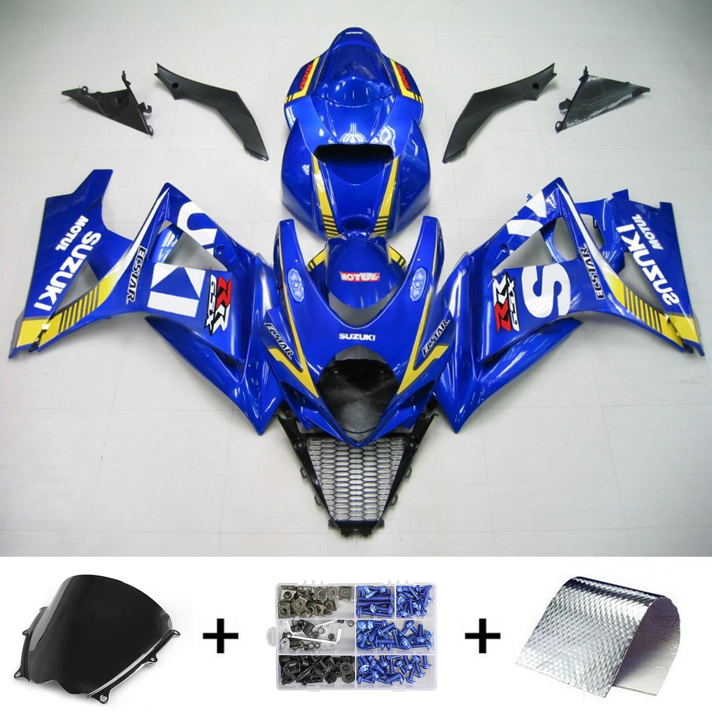 Amotopart Suzuki GSXR1000 2007-2008 Verkleidungskit