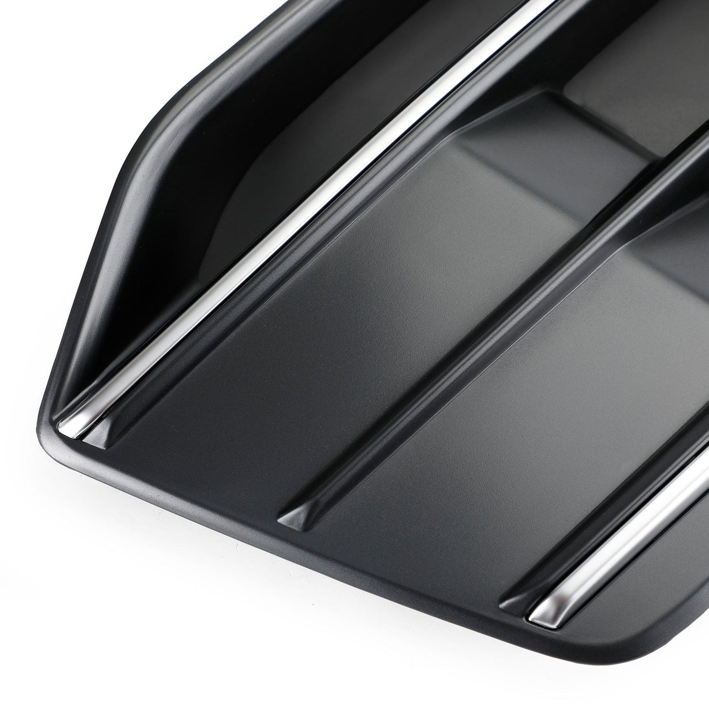 2018-2022 Audi Q5 2 pièces pare-chocs avant calandre lunette insert noir/chrome