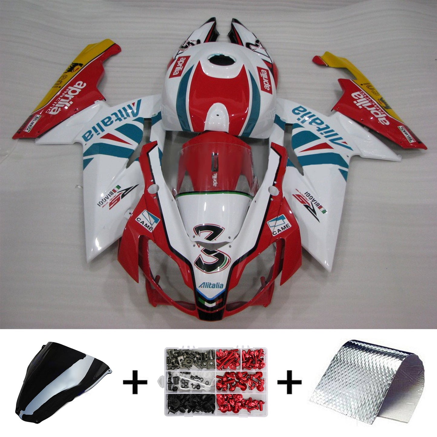 Amotopart 2006-2011 Aprilia RS125 Verkleidungssatz