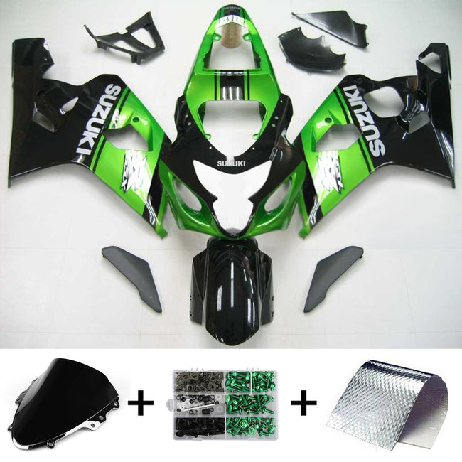 Amotopart Suzuki GSXR 600/750 2004-2005 Verkleidungskit Karosserie Plastik