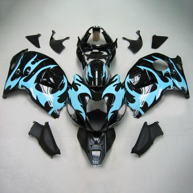 Amotopart Suzuki Hayabusa GSXR1300 1999-2007 Kit de carénage Corps Plastique