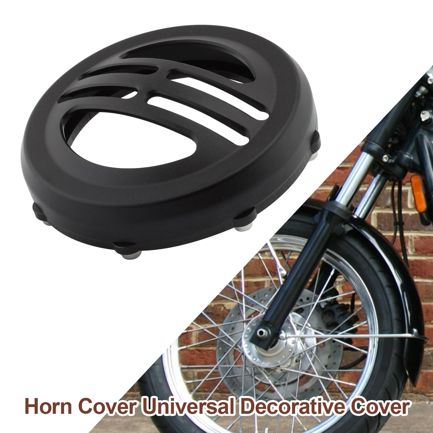 Horn Cover Universal Decorative Cover für Bobber T120 T100 Street Twin Generic