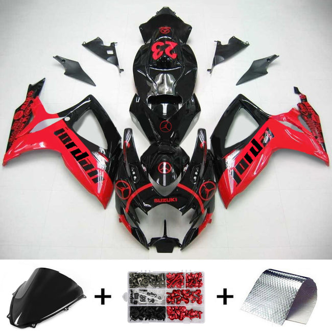 Amotopart Suzuki GSXR 600/750 2006-2007 Verkleidungskit