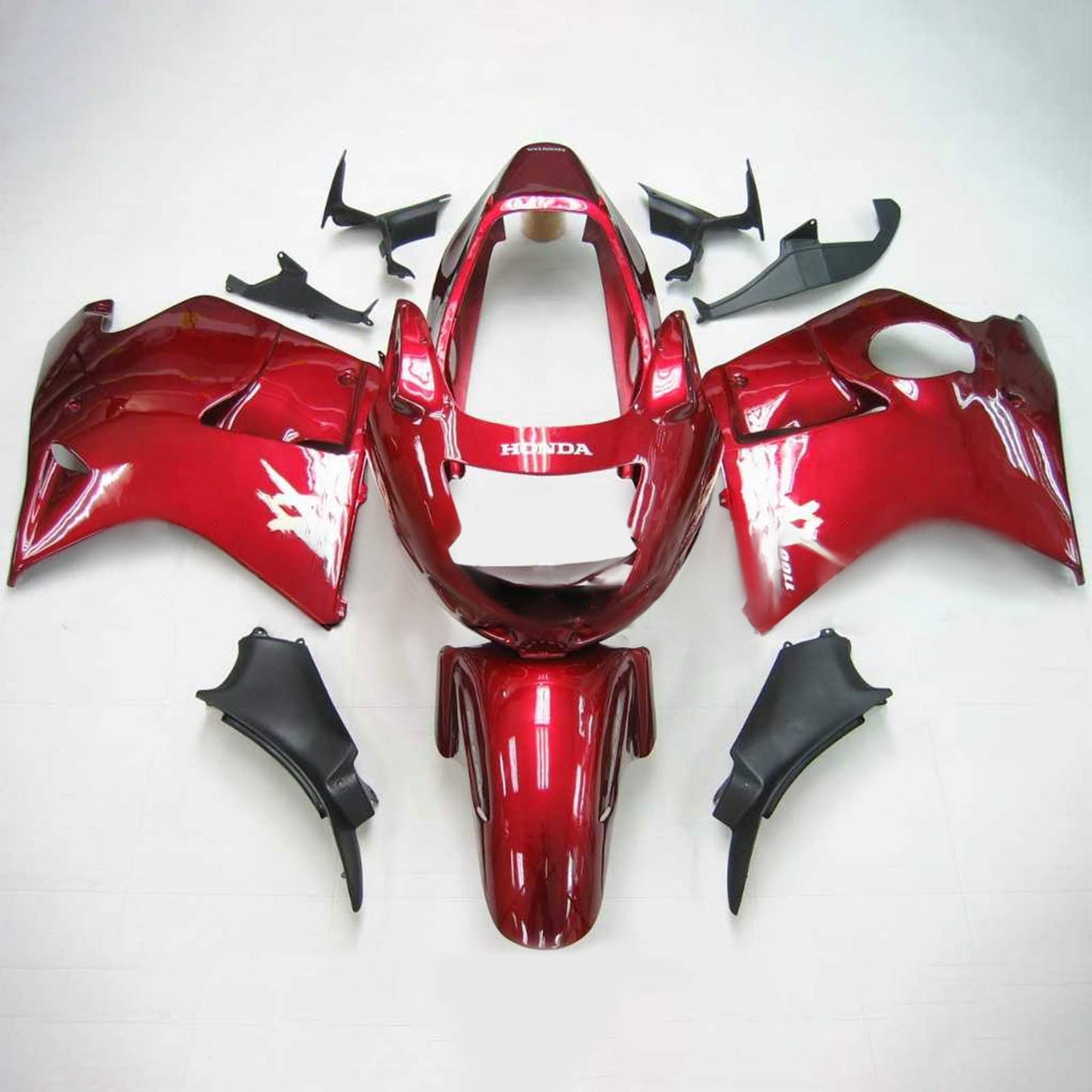 Amotopart Honda CBR1100XX Superblackbird 1996-2007 Verkleidungskit