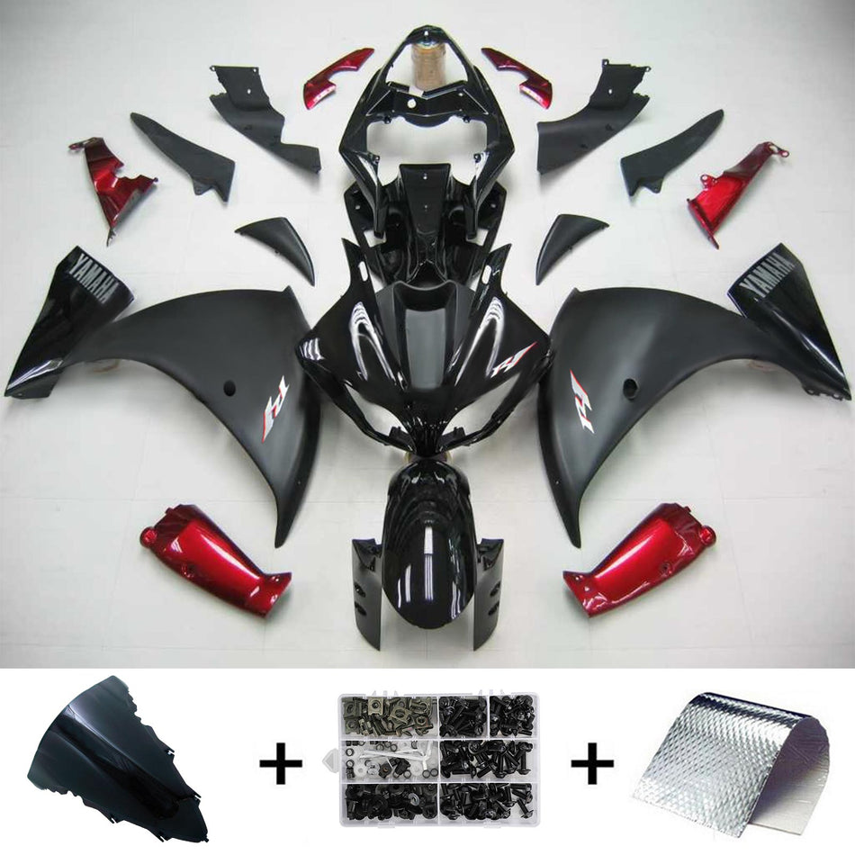 Kit vente injection corps plastique ABS fit pour Yamaha YZF 1000 R1 2009-2011