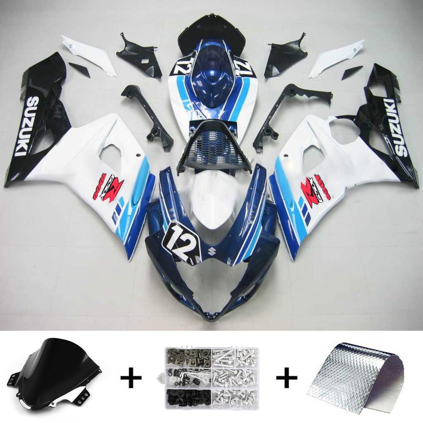 Amotopart Suzuki GSXR1000 2005-2006 Verkleidungskit