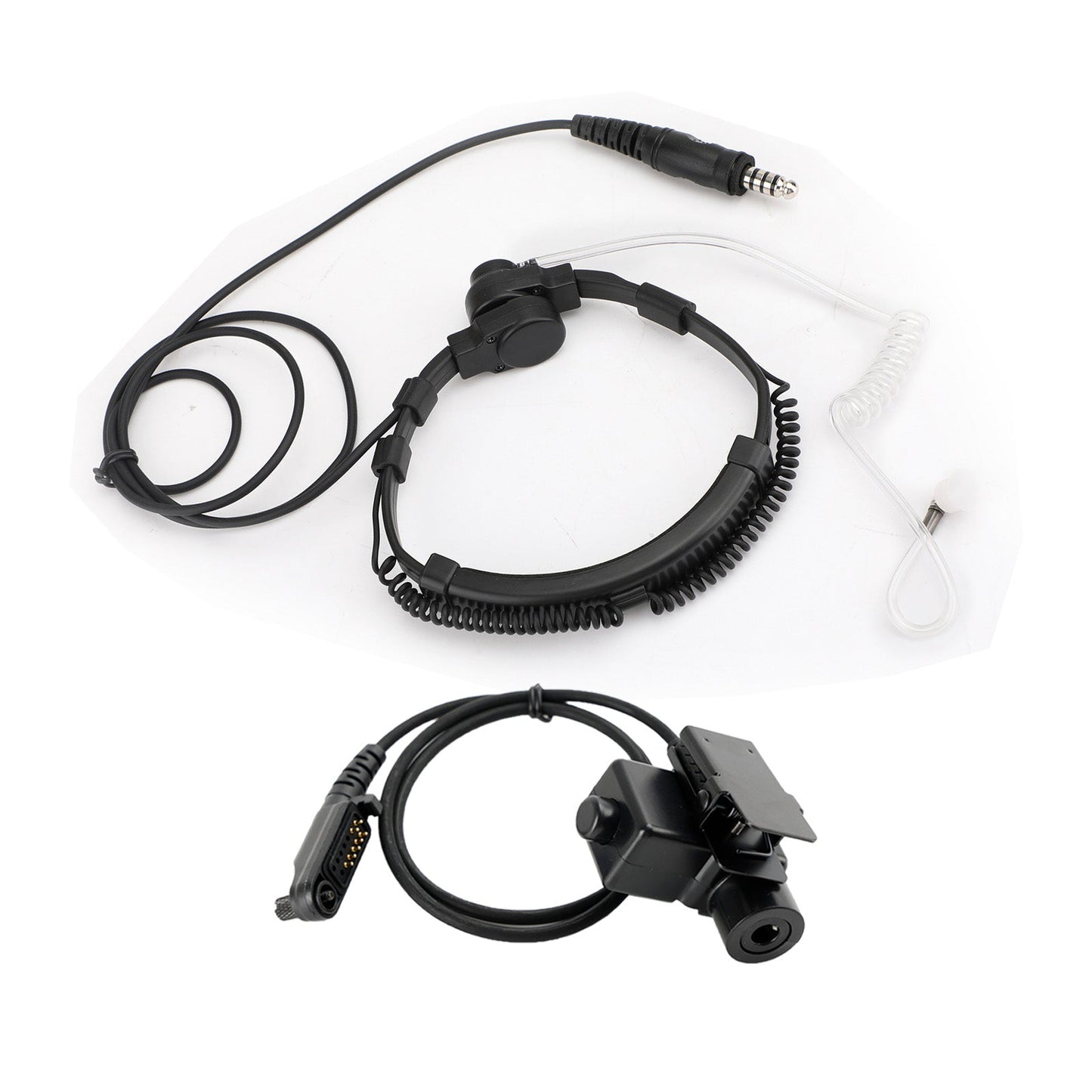 7,1 mm Big Plug Tactical Throat Headset 6-Pin U94 PTT für HYT PD682g PD662g PD665