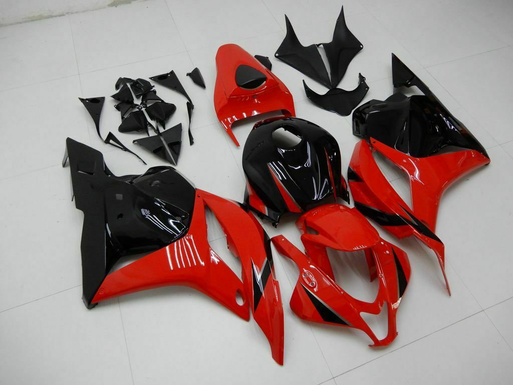 Amotopart 2009-2012 CBR600RR Honda Verkleidung Red & Black Kit