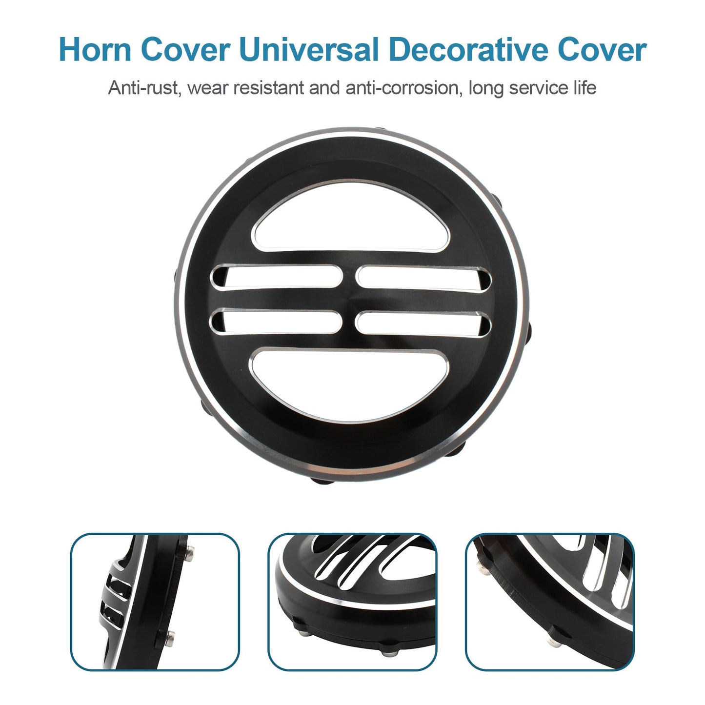 Horn Cover Universal Decorative Cover für Bobber T120 T100 Street Twin Generic